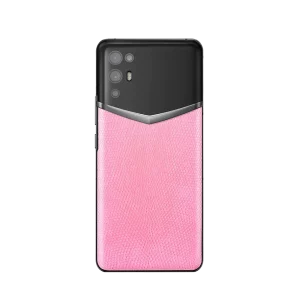 گوشی موبایل آی ورتو مدل رنگ صورتی IVERTU LIZARD SKIN 5G PHONE – PEACH PINK