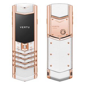 گوشی ورتو سیگنچر اس مدل  VERTU SIGNATURE S DIAMOND PHONE – WHITE