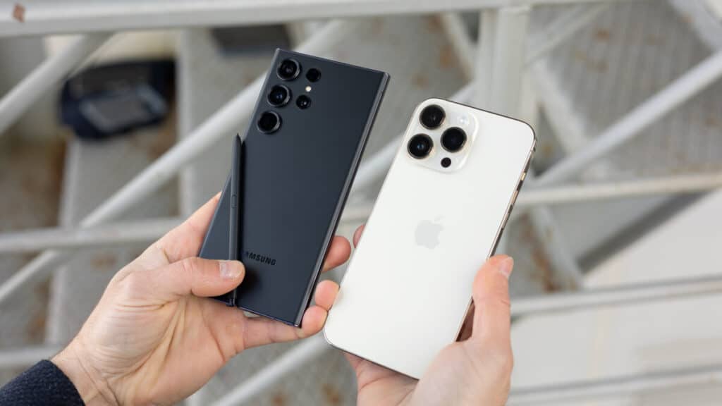 Samsung Galaxy S23 Ultra vs Apple iPhone 14 Pro Max