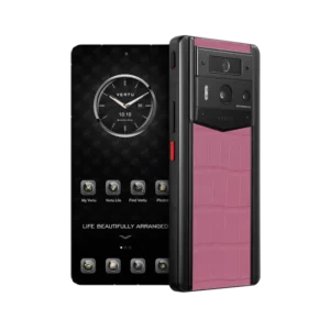 گوشی متا ورتو 2 چرم کروکدیل صورتی 512 گیگ ( رجیستر شده)METAVERTU 2 ALLIGATOR SKIN WEB3 AI PHONE – PINK