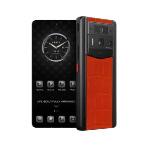 گوشی متا ورتو 2چرم  کروکدیل نارنجی 512 گیگ (رجیستر شده)  METAVERTU 2 ALLIGATOR SKIN WEB3 AI PHONE – PHOENIX ORANGE