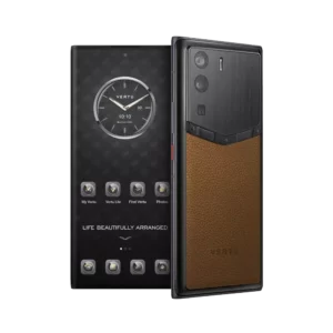 گوشی متا ورتو فریم لس چرم قهوه ای 512 گیگ رجیستر شدهMETAVERTU FRAMELESS CALFSKIN 5G WEB3 PHONE – BROWN