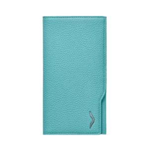 کاور گوشی استر پی مدل کیف پول چرم اتورجینال  ابی ASTER P CALF LEATHER PHONE BAG WALLET CASE – BLUE