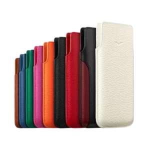 کاور گوشی ورتو - متا ور تو و ای ورتو چرم اورجینال  METAVERTU & IVERTU CALF LEATHER SLIP PHONE CASE – MULTICOLOR