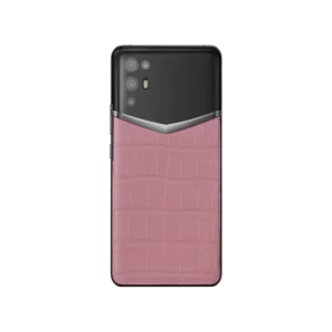 IVERTU ALLIGATOR SKIN 5G PHONE – SAKURA PINK