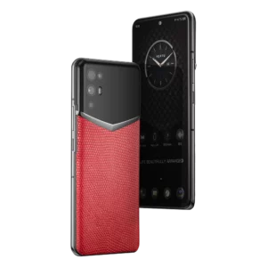 IVERTU LIZARD SKIN 5G PHONE – CHINESE RED