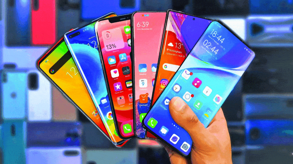 Mobile phone production in