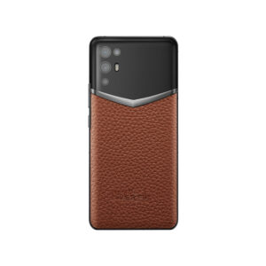 IVERTU CALFSKIN 5G PHONE – CARAMEL BROWN