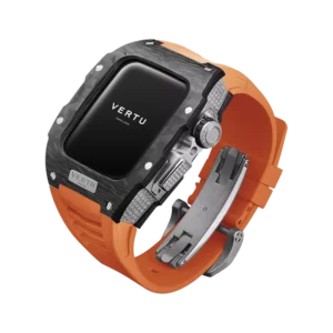 ساعت هوشمند متاواچ بلک دایموند بند نارنجی Metawatch Black Diamond Smartwatch – Orange Strap
