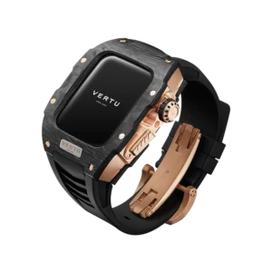 ساعت هوشمند متاواچ مشکی طلایی بند مشکی Metawatch Black Gold Smartwatch – Black Strap