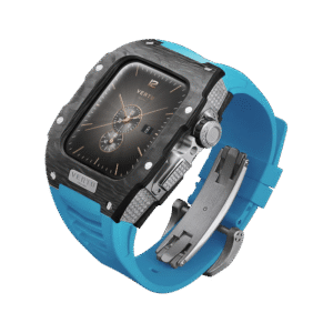 ساعت هوشمند متاواچ بلک دایموند بند آبی Metawatch Black Diamond Smartwatch – Blue Strap
