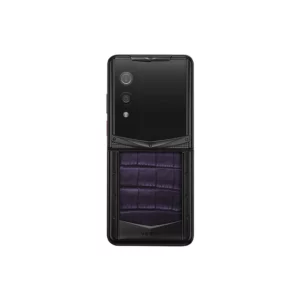 گوشی ورتو کوانتوم فلیپ  تمساح کوانتومی – بنفش تیره - Quantum Flip – Dark purple