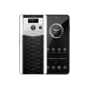گوشی متاورتو ۲ مکس مدل پوست ماری مشکی Metavertu 2 Max Serpent Jade Black
