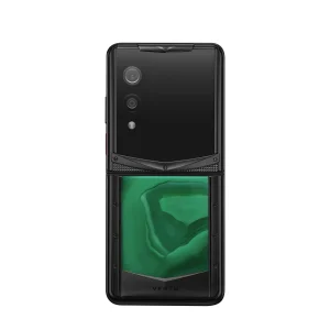 کوانتوم فلیپ ورتو Emerald green Gold Iron Black