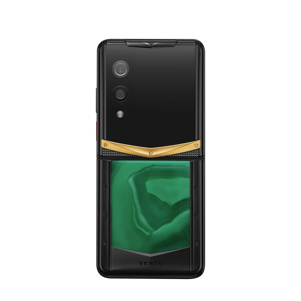 Quantum Flip Agate – Emerald green Gold V