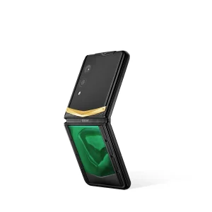 کوانتوم فلیپ ورتو Agate Gold V Emerald Green