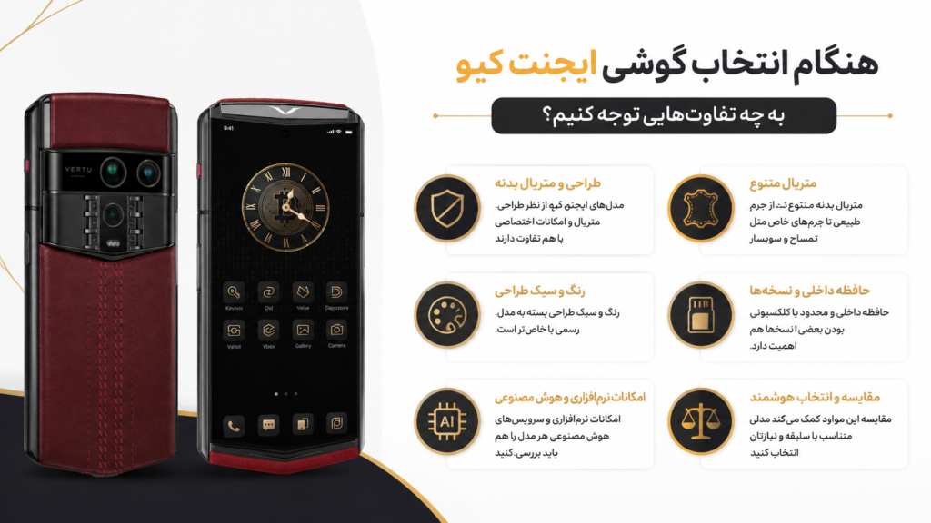 خرید گوشی ایجنت کیو ورتو