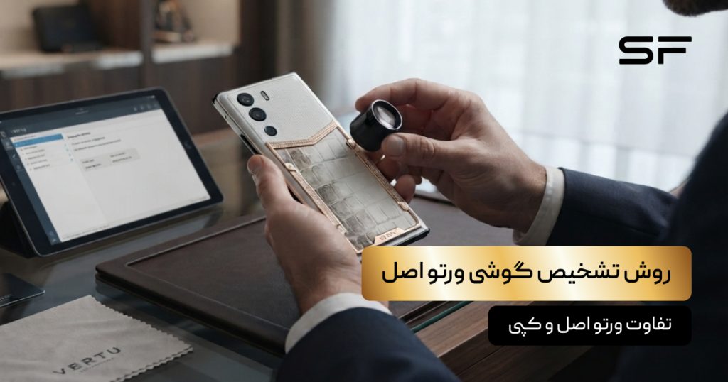روش تشخیص گوشی ورتو اصل